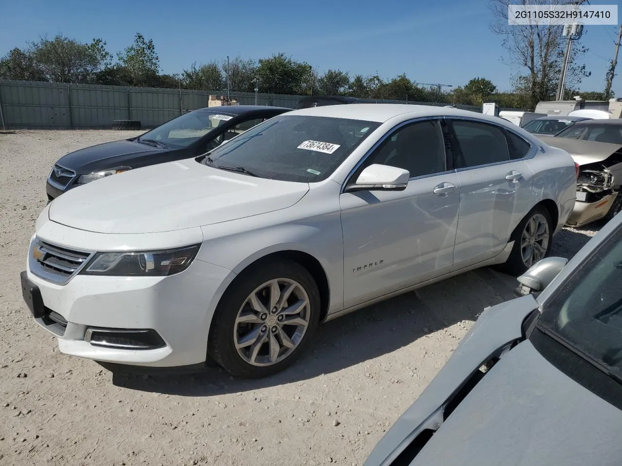 2G1105S32H9147410 2017 Chevrolet Impala Lt