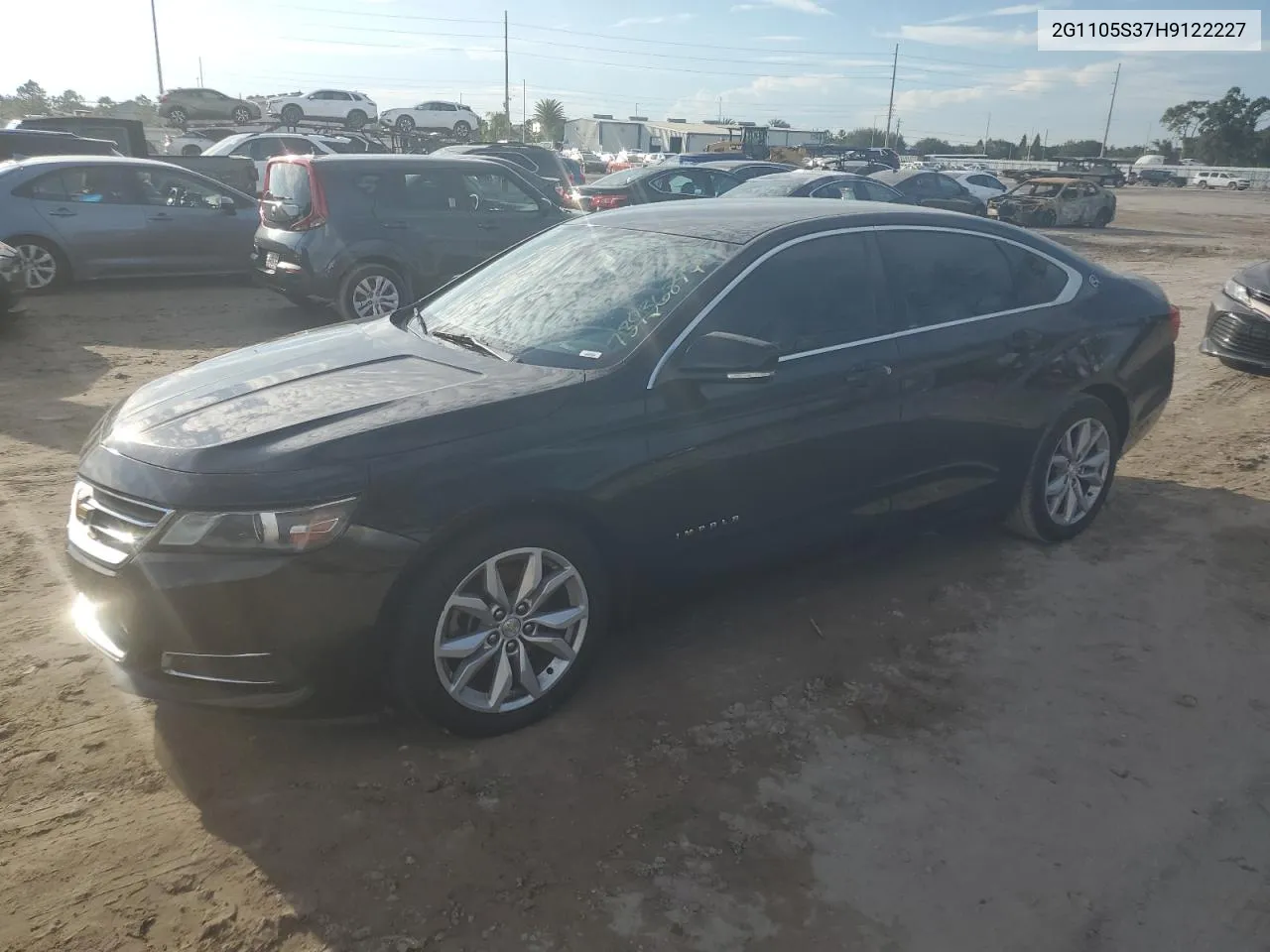 2G1105S37H9122227 2017 Chevrolet Impala Lt