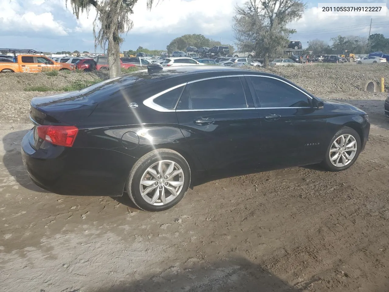 2017 Chevrolet Impala Lt VIN: 2G1105S37H9122227 Lot: 73936894