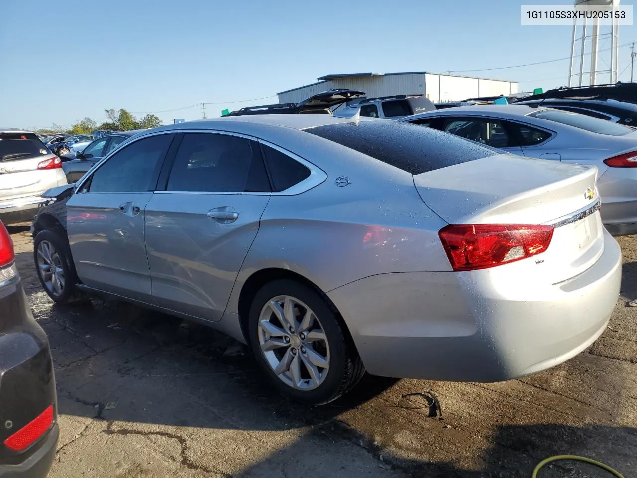 2017 Chevrolet Impala Lt VIN: 1G1105S3XHU205153 Lot: 73998414