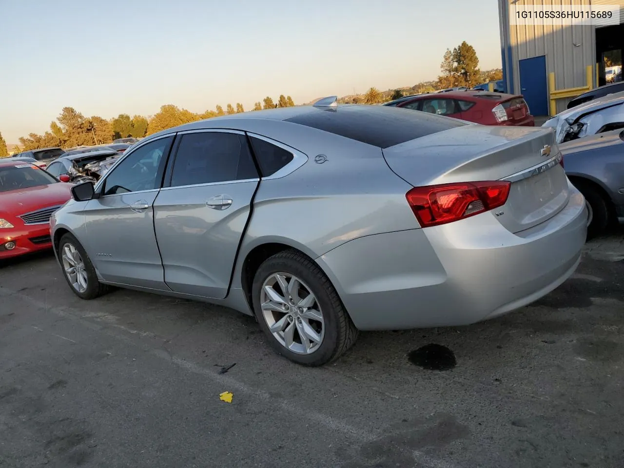 2017 Chevrolet Impala Lt VIN: 1G1105S36HU115689 Lot: 74004094