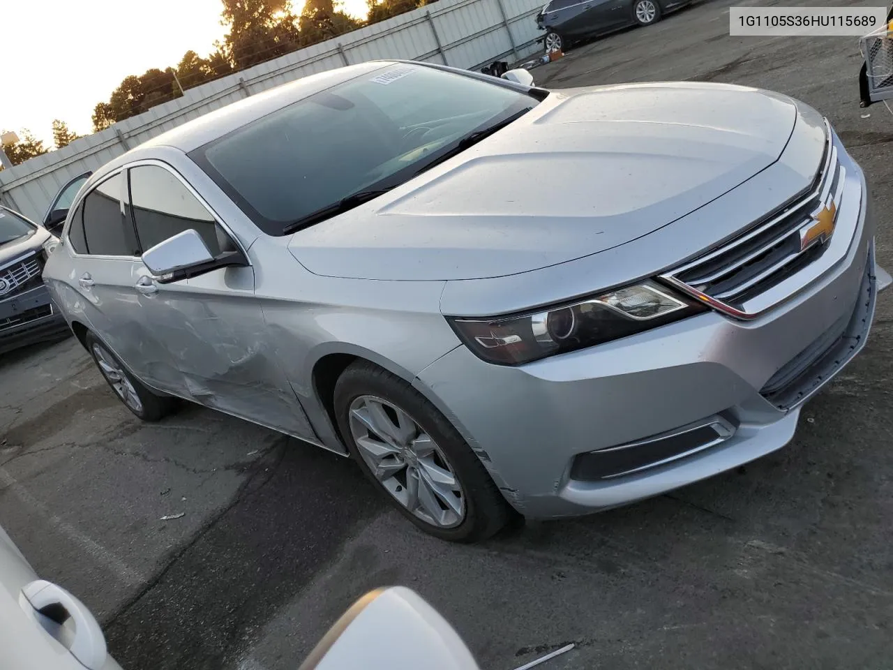 2017 Chevrolet Impala Lt VIN: 1G1105S36HU115689 Lot: 74004094