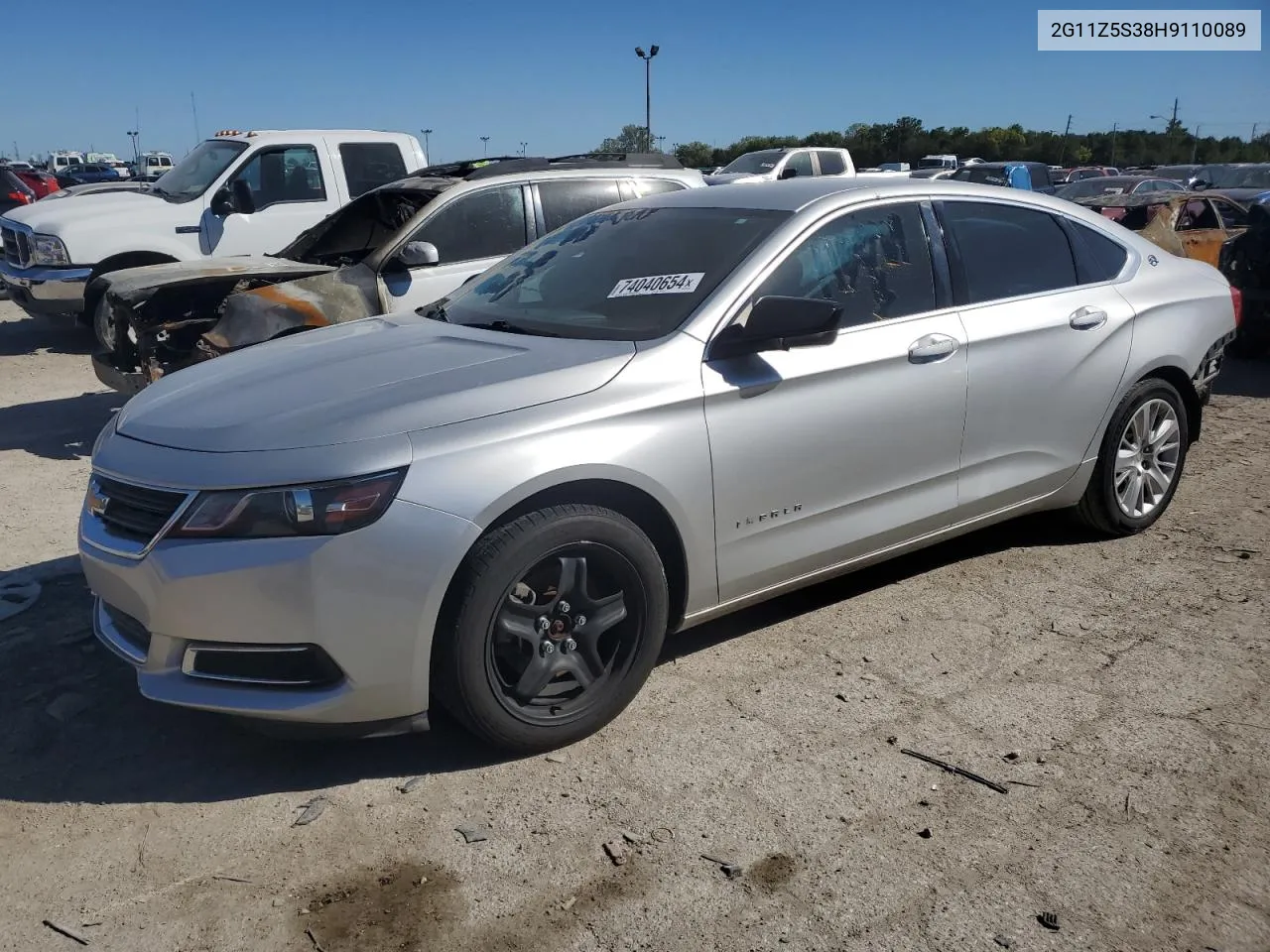 2017 Chevrolet Impala Ls VIN: 2G11Z5S38H9110089 Lot: 74040654