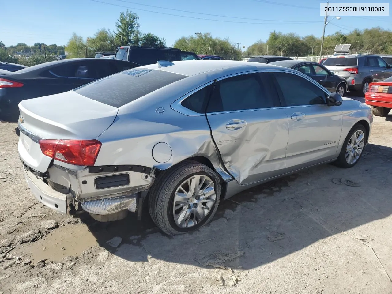 2017 Chevrolet Impala Ls VIN: 2G11Z5S38H9110089 Lot: 74040654