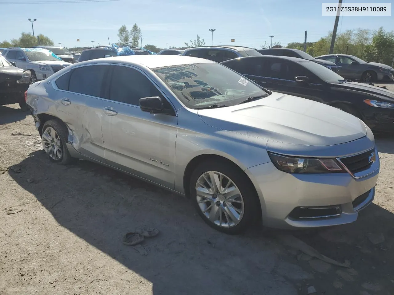 2G11Z5S38H9110089 2017 Chevrolet Impala Ls