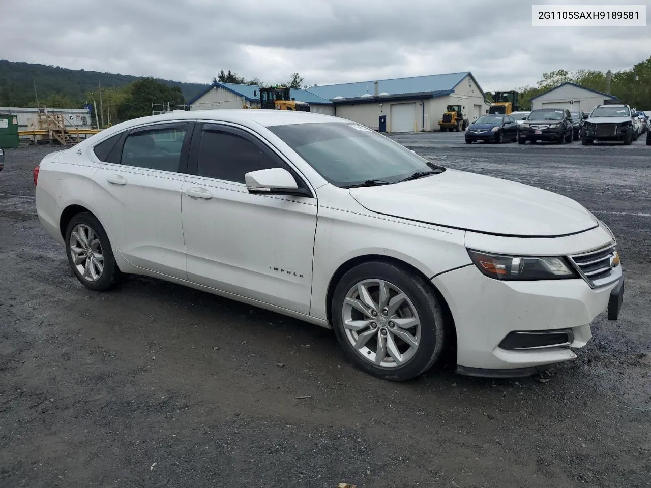 2017 Chevrolet Impala Lt VIN: 2G1105SAXH9189581 Lot: 74258054