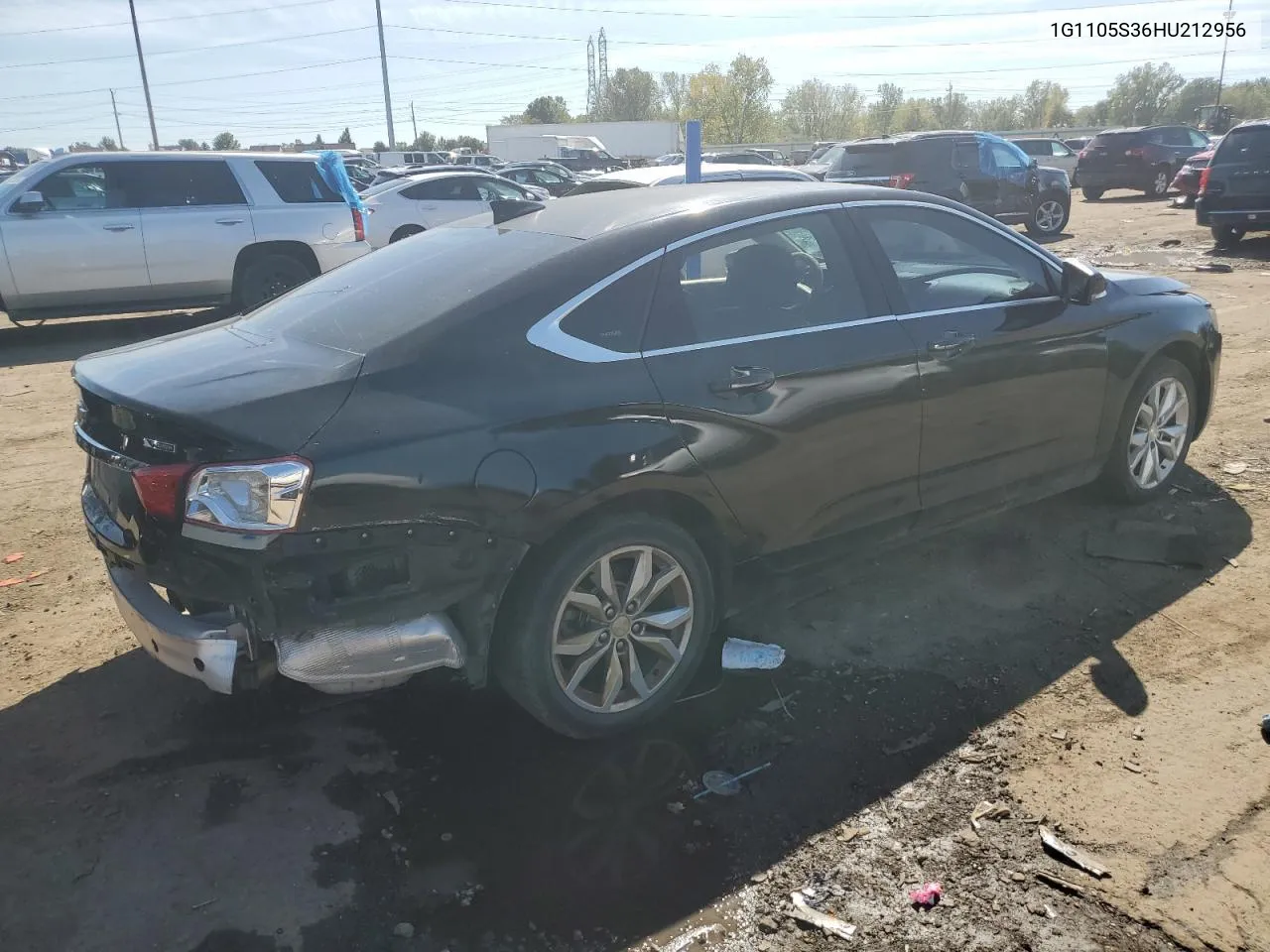 2017 Chevrolet Impala Lt VIN: 1G1105S36HU212956 Lot: 74623464