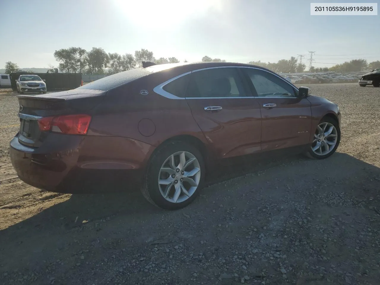 2017 Chevrolet Impala Lt VIN: 2G1105S36H9195895 Lot: 74676904