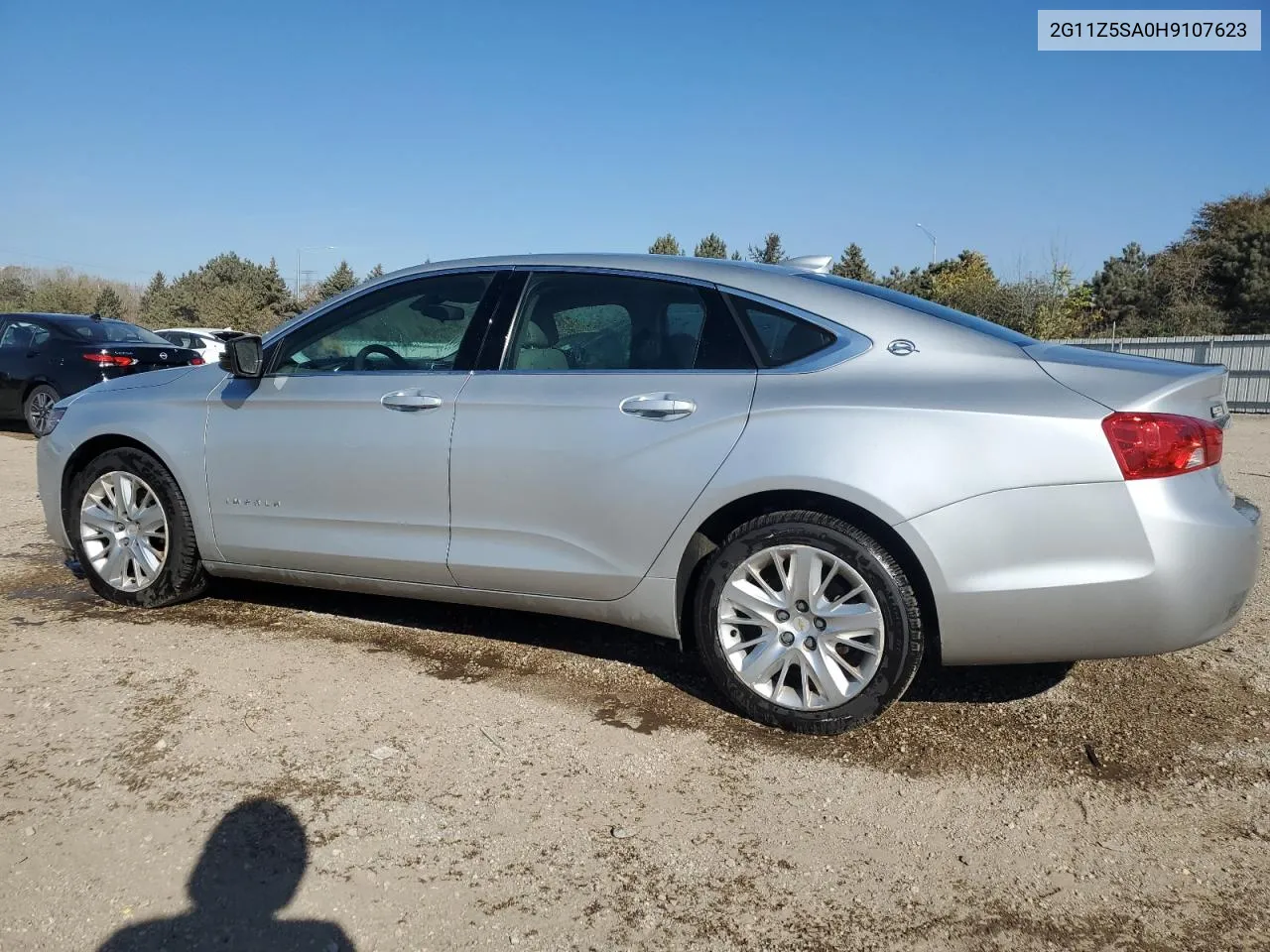 2G11Z5SA0H9107623 2017 Chevrolet Impala Ls