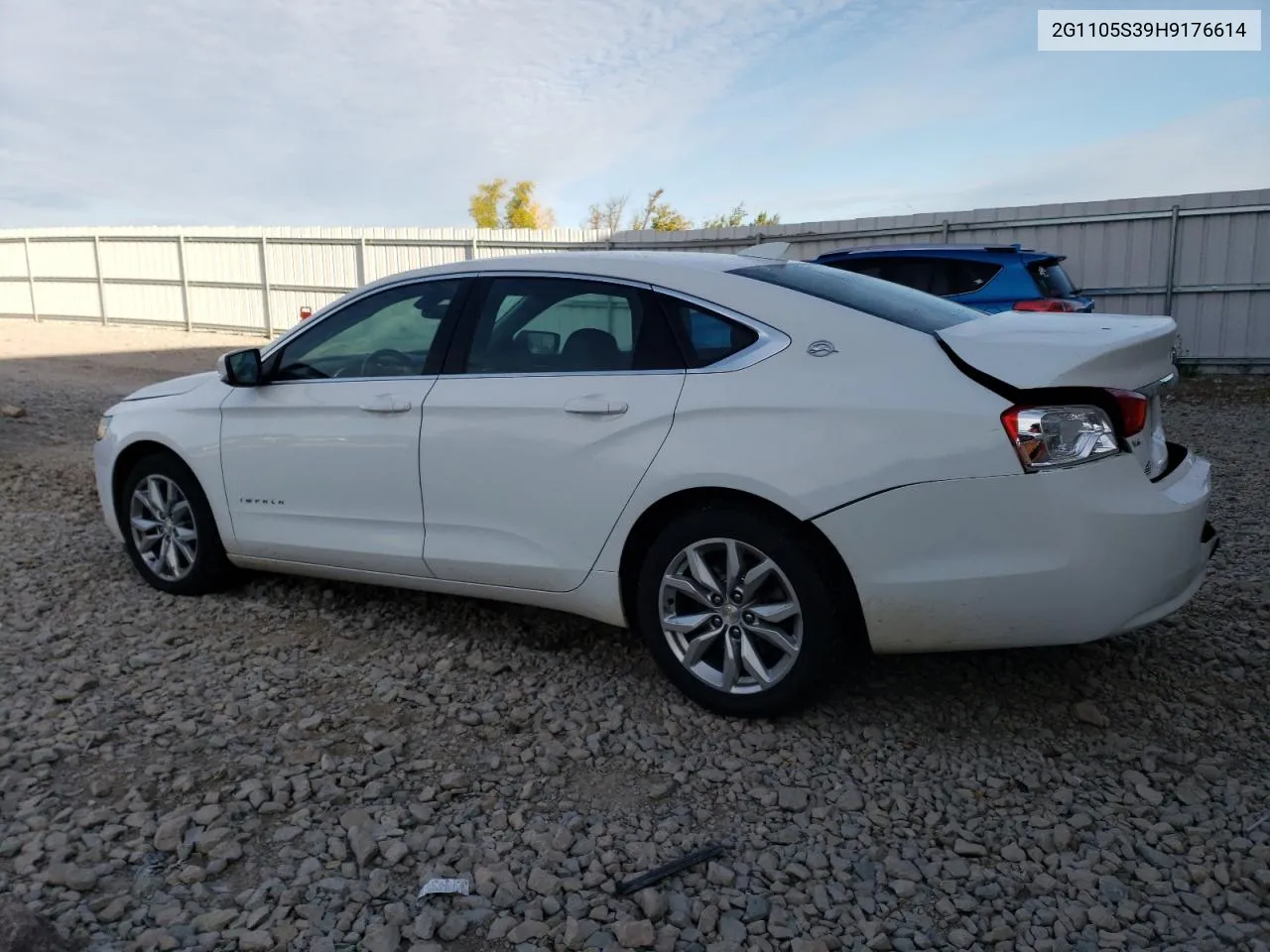 2017 Chevrolet Impala Lt VIN: 2G1105S39H9176614 Lot: 74815134