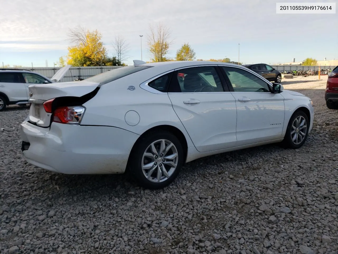 2017 Chevrolet Impala Lt VIN: 2G1105S39H9176614 Lot: 74815134