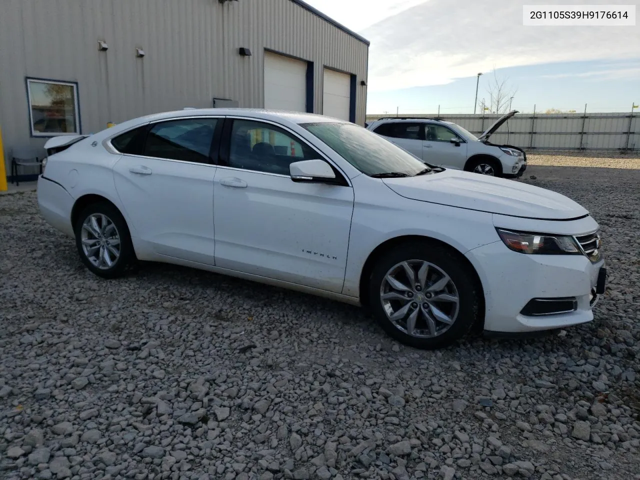 2017 Chevrolet Impala Lt VIN: 2G1105S39H9176614 Lot: 74815134