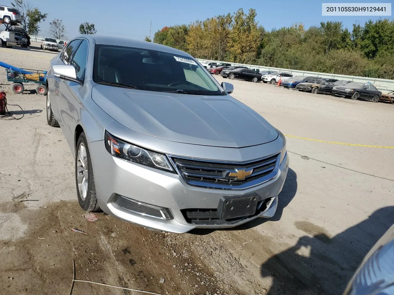 2017 Chevrolet Impala Lt VIN: 2G1105S30H9129441 Lot: 75233664