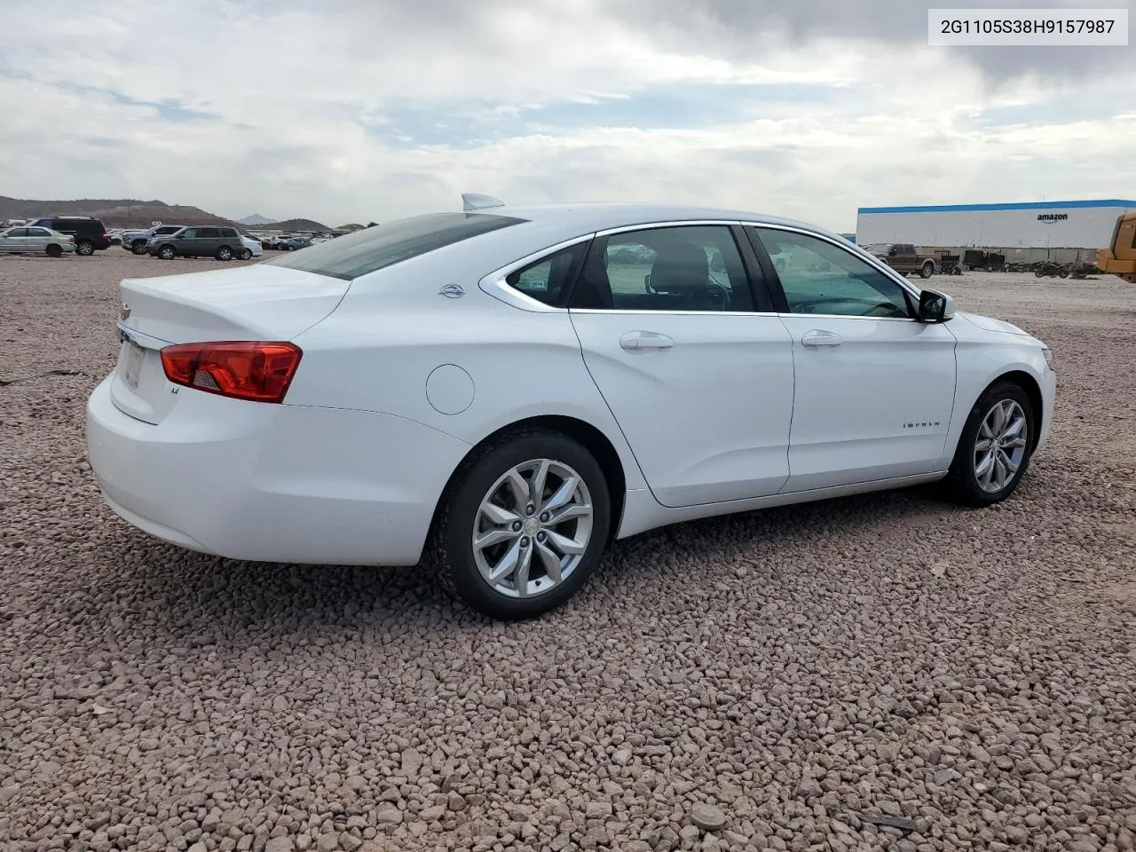 2017 Chevrolet Impala Lt VIN: 2G1105S38H9157987 Lot: 75509124