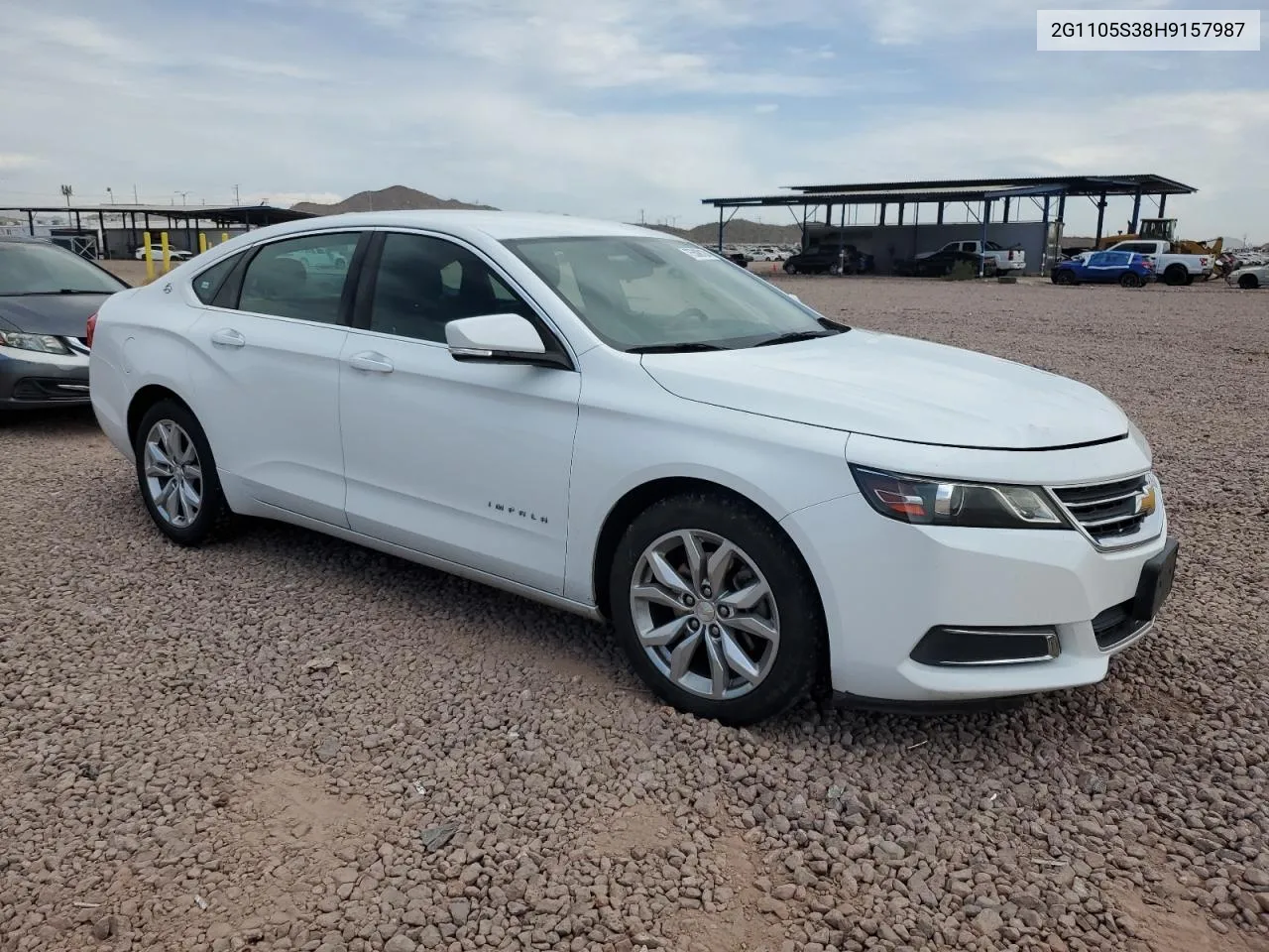 2017 Chevrolet Impala Lt VIN: 2G1105S38H9157987 Lot: 75509124