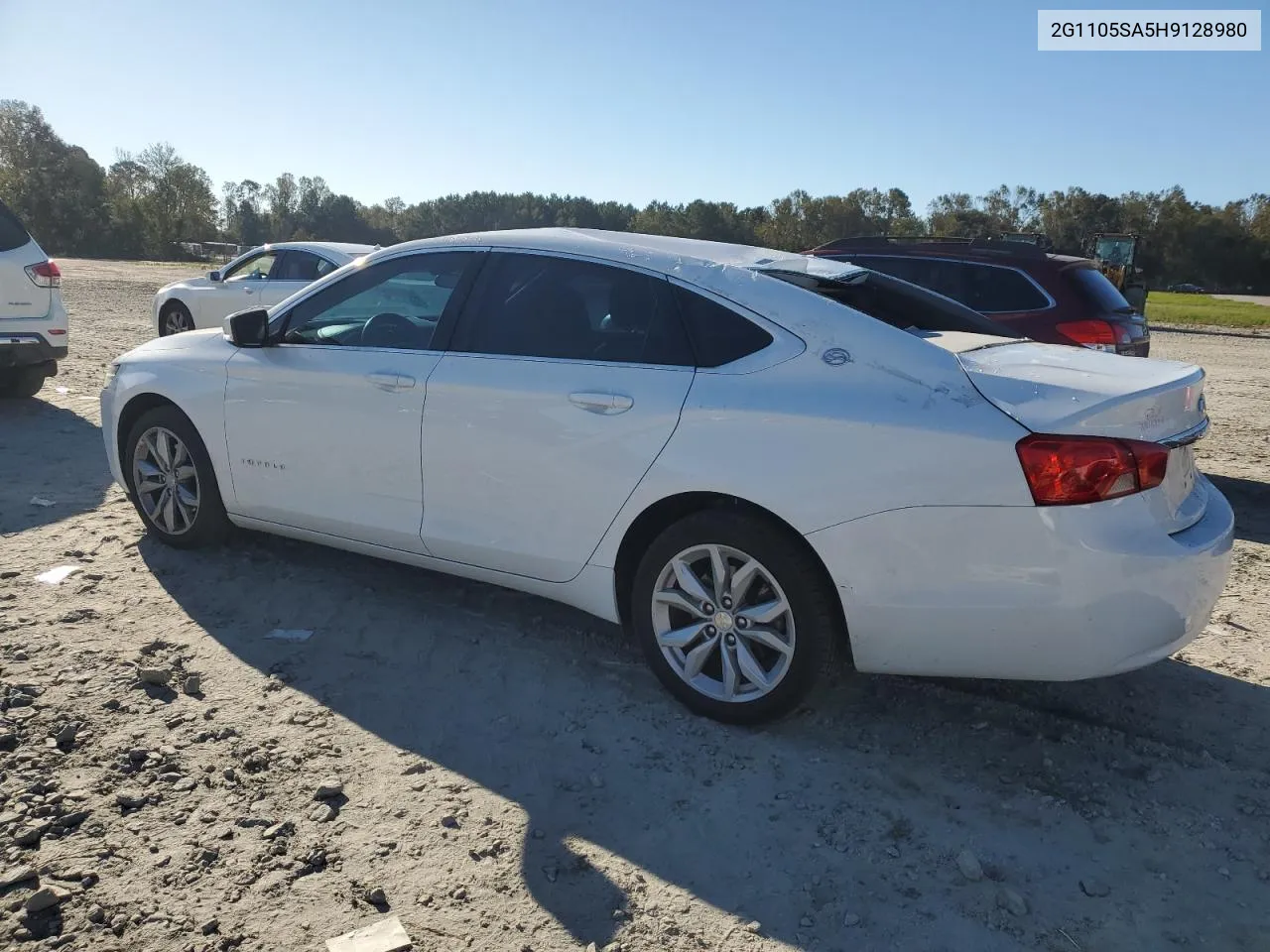 2017 Chevrolet Impala Lt VIN: 2G1105SA5H9128980 Lot: 75570264