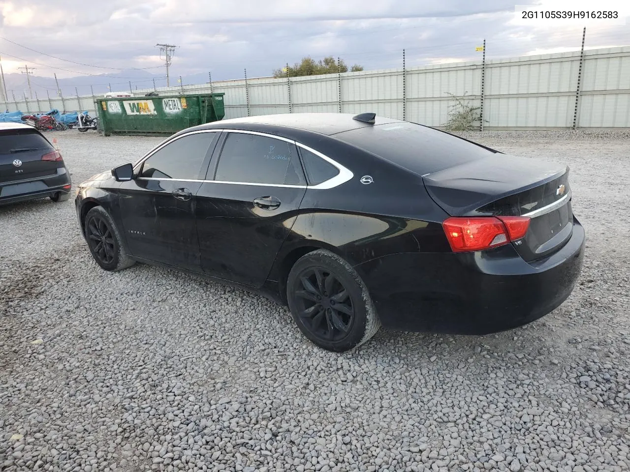 2017 Chevrolet Impala Lt VIN: 2G1105S39H9162583 Lot: 76262034