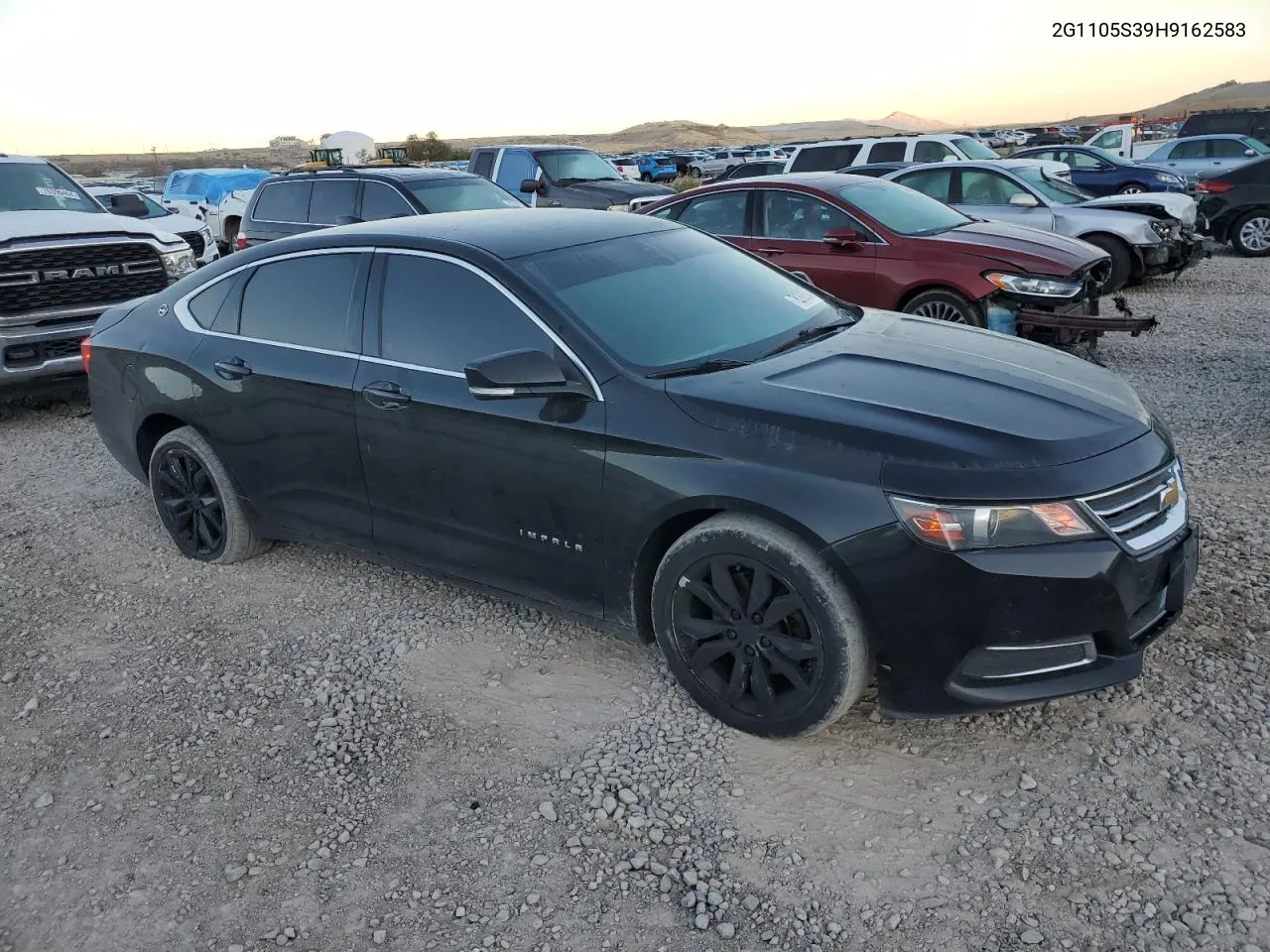 2017 Chevrolet Impala Lt VIN: 2G1105S39H9162583 Lot: 76262034