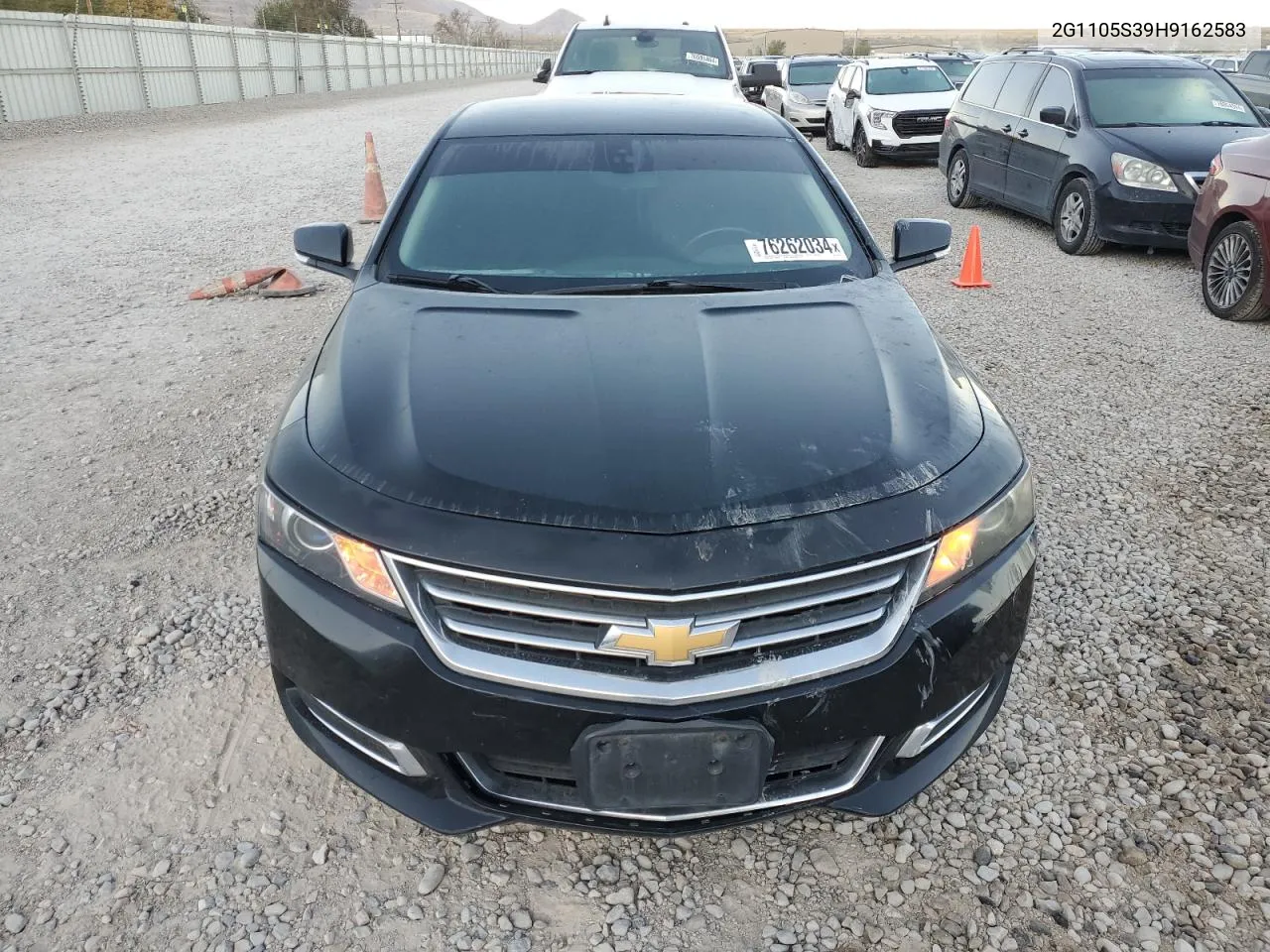 2017 Chevrolet Impala Lt VIN: 2G1105S39H9162583 Lot: 76262034