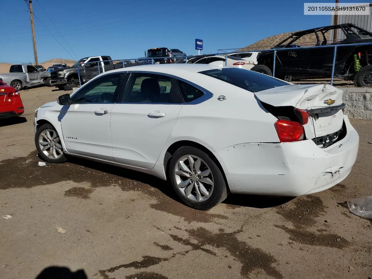 2017 Chevrolet Impala Lt VIN: 2G1105SA5H9131670 Lot: 76702744