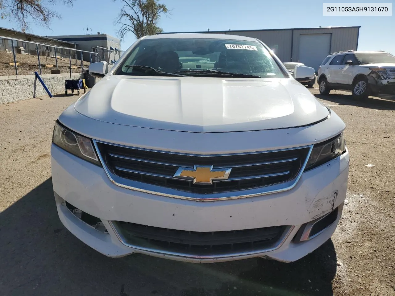 2017 Chevrolet Impala Lt VIN: 2G1105SA5H9131670 Lot: 76702744