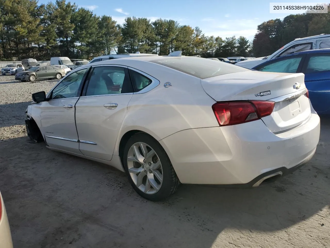 2017 Chevrolet Impala Premier VIN: 2G1145S38H9104226 Lot: 76708774