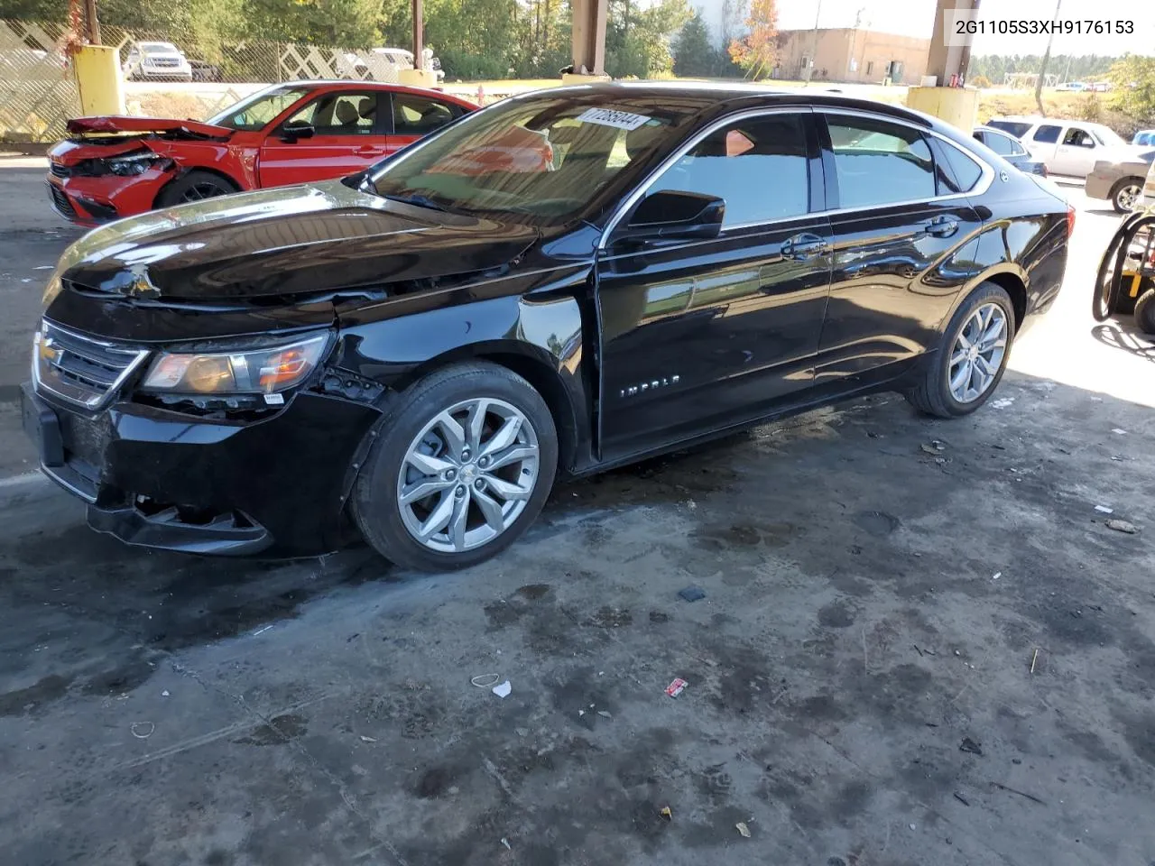 2017 Chevrolet Impala Lt VIN: 2G1105S3XH9176153 Lot: 77285044