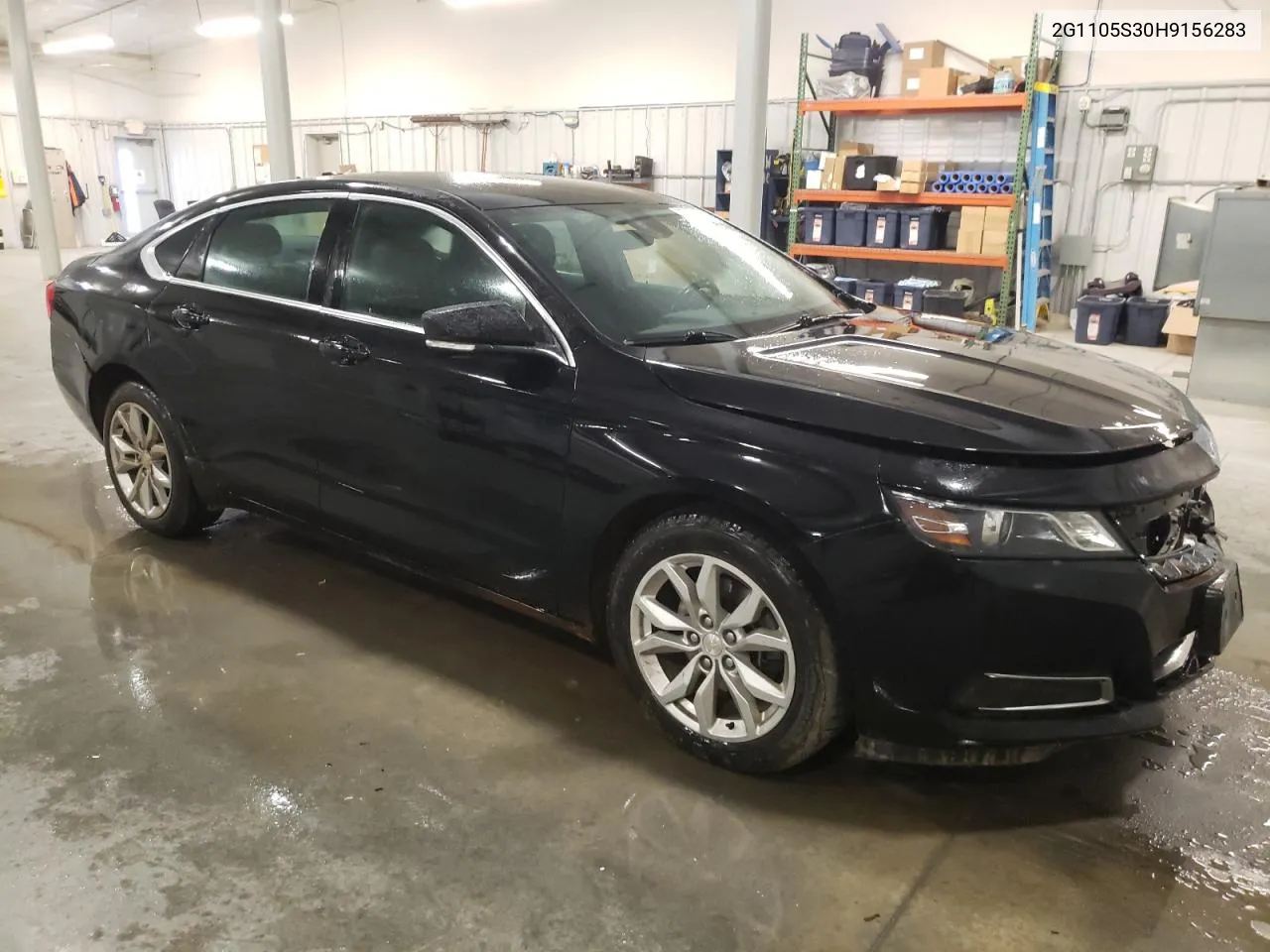 2017 Chevrolet Impala Lt VIN: 2G1105S30H9156283 Lot: 77788654