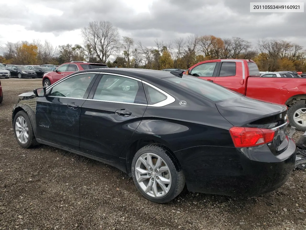 2017 Chevrolet Impala Lt VIN: 2G1105S34H9160921 Lot: 77799194