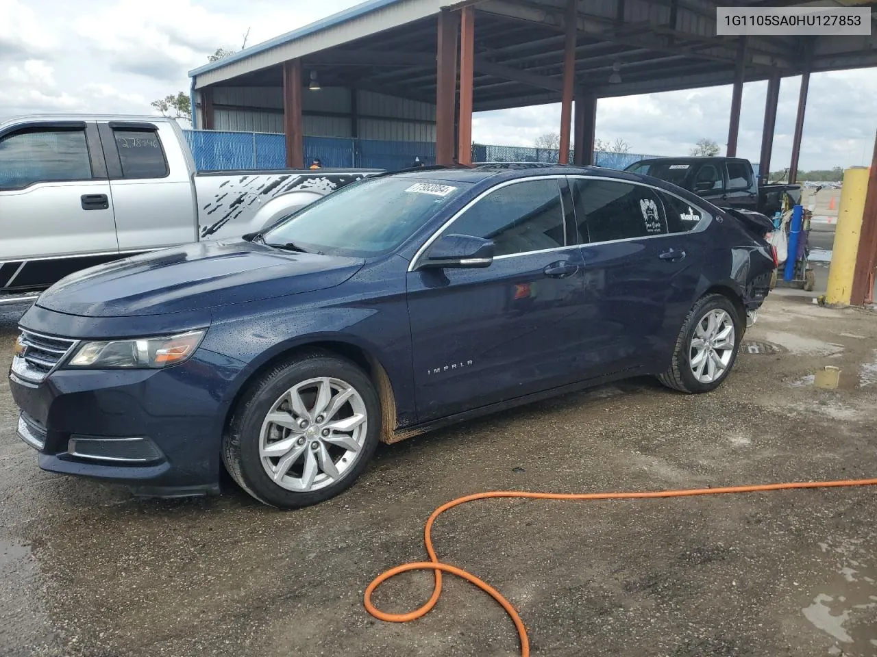 2017 Chevrolet Impala Lt VIN: 1G1105SA0HU127853 Lot: 77983084