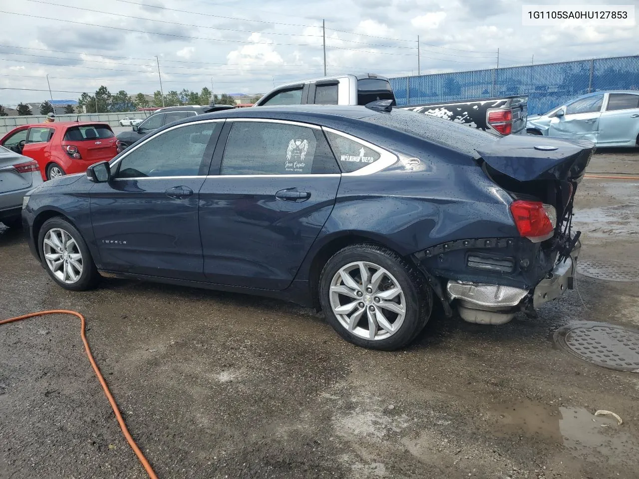 2017 Chevrolet Impala Lt VIN: 1G1105SA0HU127853 Lot: 77983084