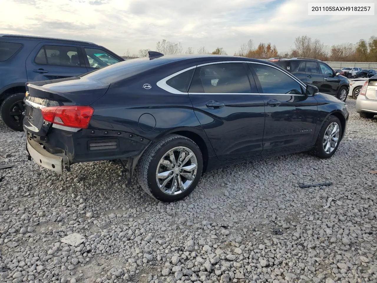 2017 Chevrolet Impala Lt VIN: 2G1105SAXH9182257 Lot: 78080264