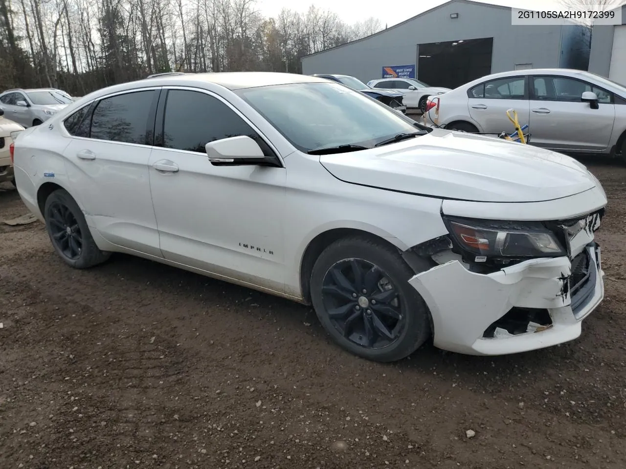 2017 Chevrolet Impala Lt VIN: 2G1105SA2H9172399 Lot: 78213584