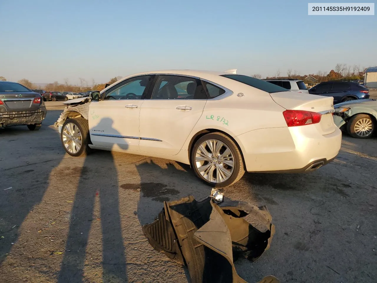 2G1145S35H9192409 2017 Chevrolet Impala Premier