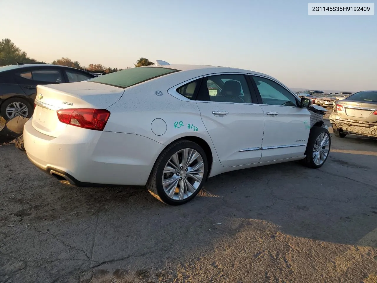 2G1145S35H9192409 2017 Chevrolet Impala Premier