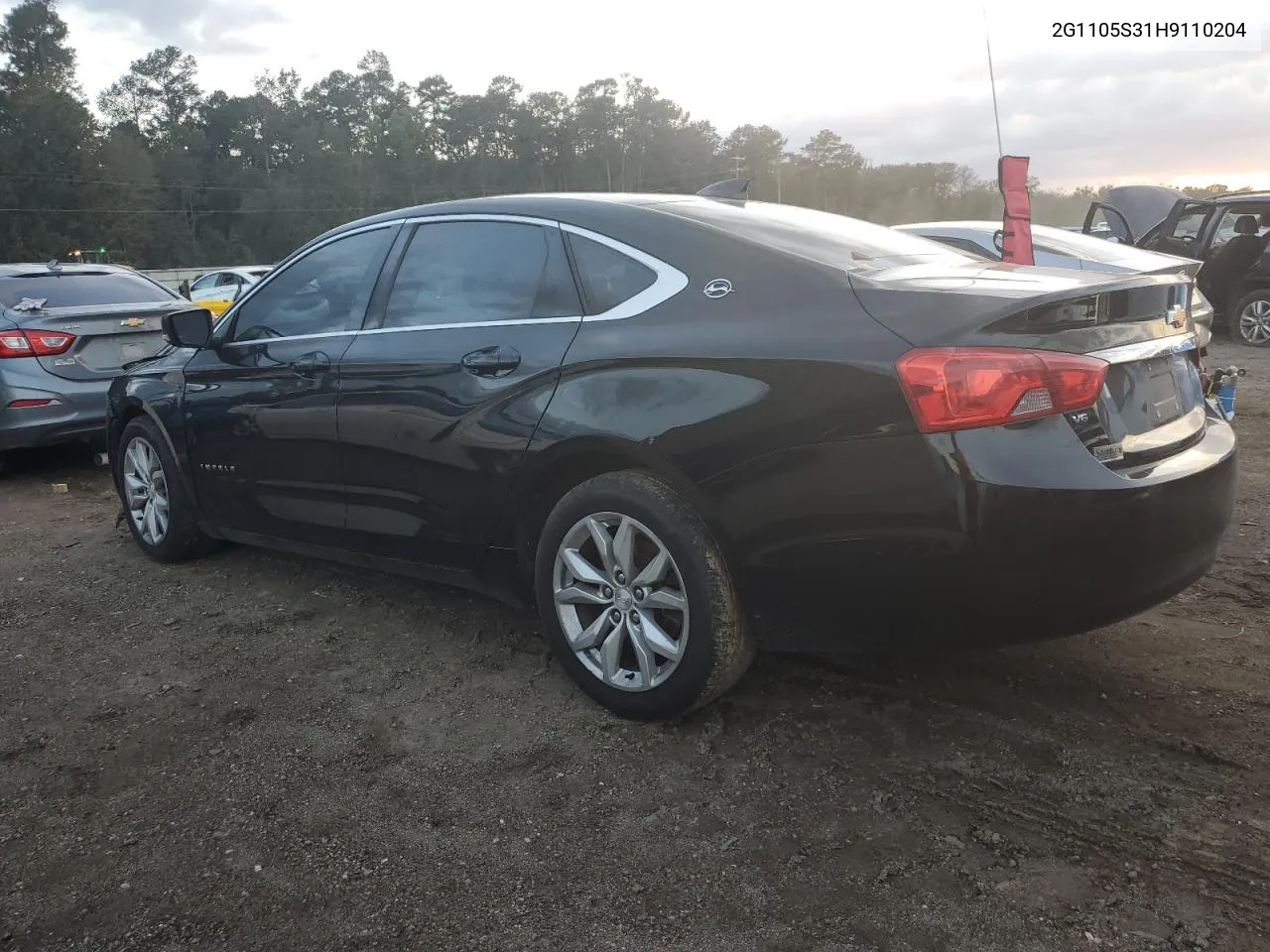 2017 Chevrolet Impala Lt VIN: 2G1105S31H9110204 Lot: 78547604