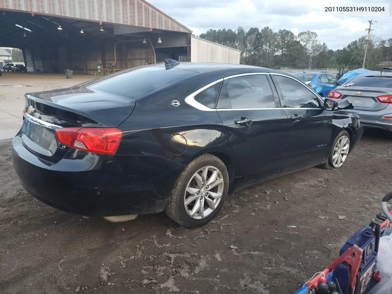 2017 Chevrolet Impala Lt VIN: 2G1105S31H9110204 Lot: 78547604