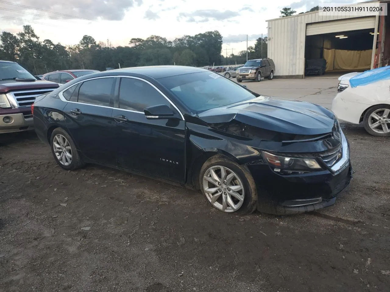 2017 Chevrolet Impala Lt VIN: 2G1105S31H9110204 Lot: 78547604