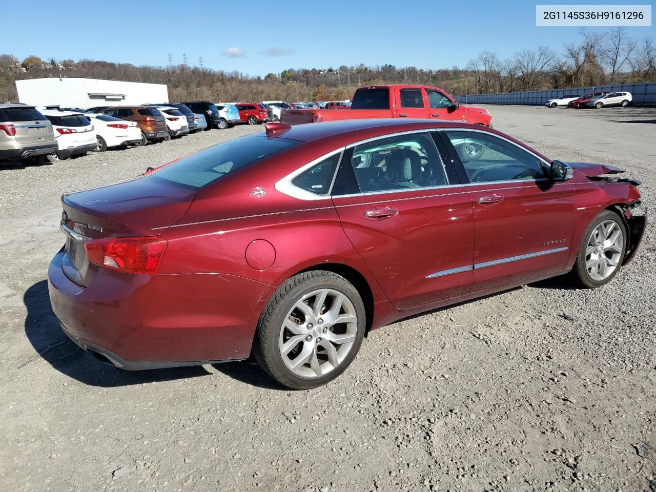 2017 Chevrolet Impala Premier VIN: 2G1145S36H9161296 Lot: 78865584