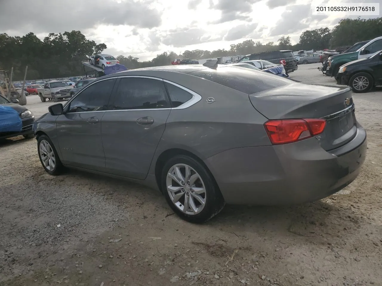 2017 Chevrolet Impala Lt VIN: 2G1105S32H9176518 Lot: 78955824