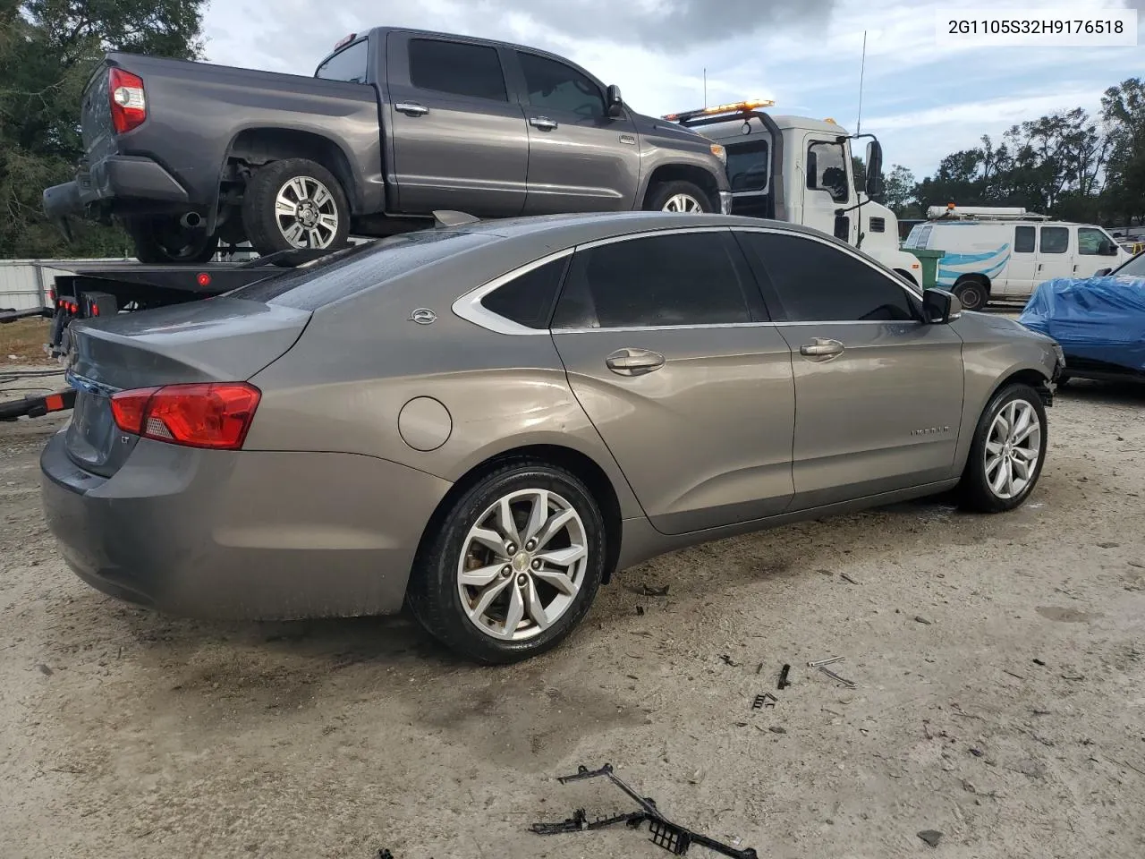 2017 Chevrolet Impala Lt VIN: 2G1105S32H9176518 Lot: 78955824