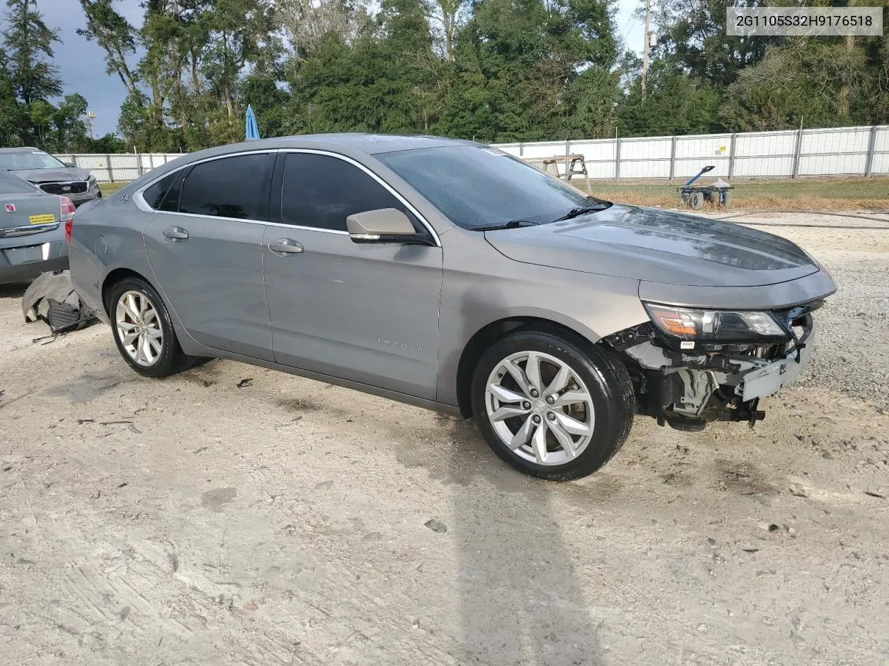 2017 Chevrolet Impala Lt VIN: 2G1105S32H9176518 Lot: 78955824