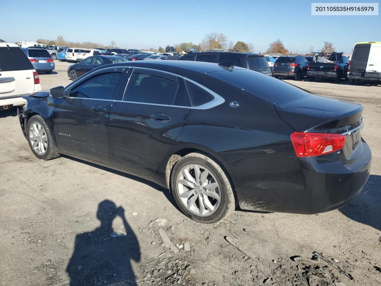 2017 Chevrolet Impala Lt VIN: 2G1105S35H9165979 Lot: 79078644