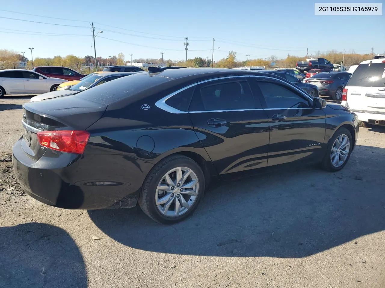 2017 Chevrolet Impala Lt VIN: 2G1105S35H9165979 Lot: 79078644