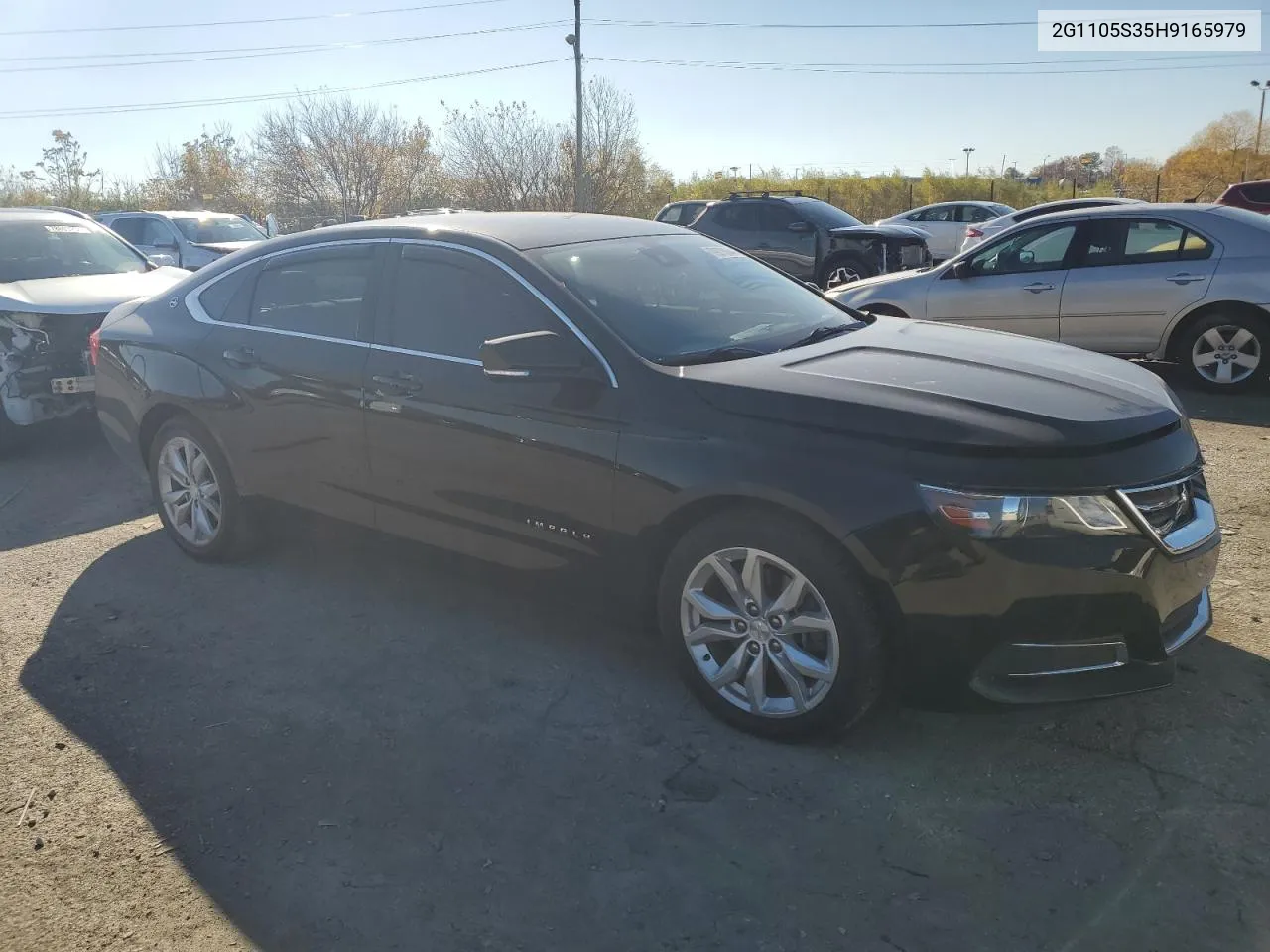 2017 Chevrolet Impala Lt VIN: 2G1105S35H9165979 Lot: 79078644