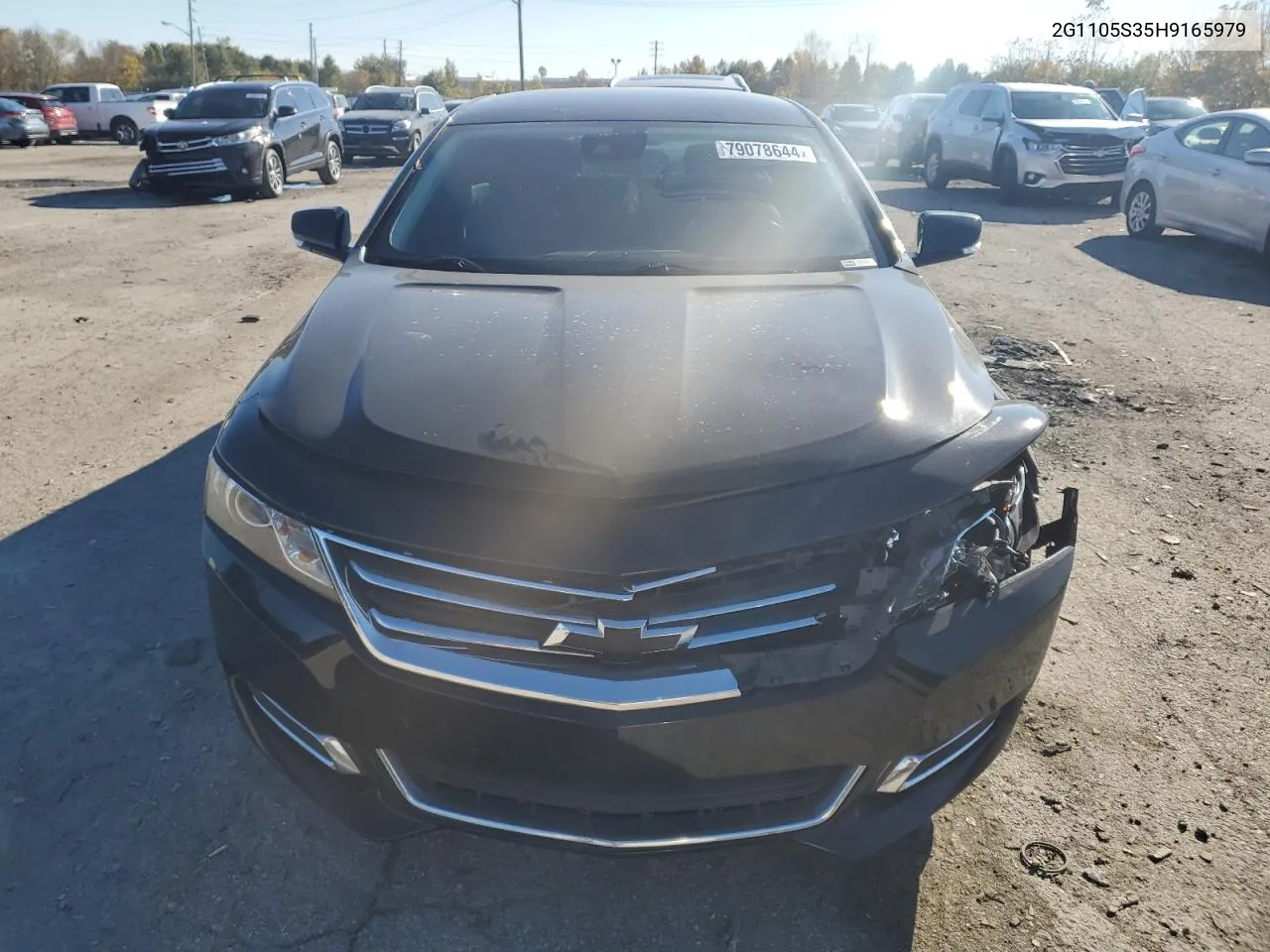 2017 Chevrolet Impala Lt VIN: 2G1105S35H9165979 Lot: 79078644