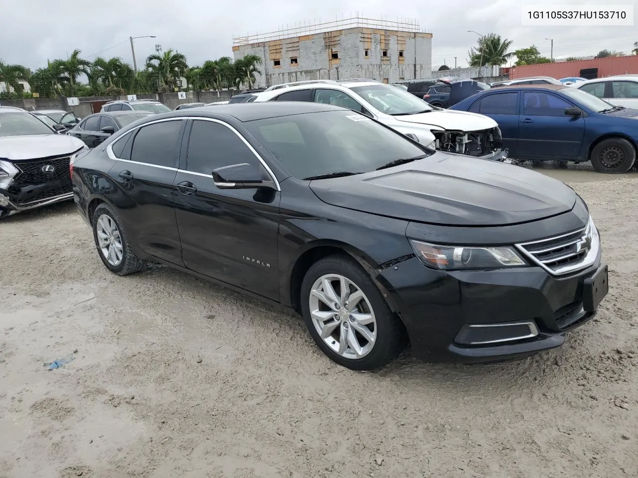 2017 Chevrolet Impala Lt VIN: 1G1105S37HU153710 Lot: 79510284