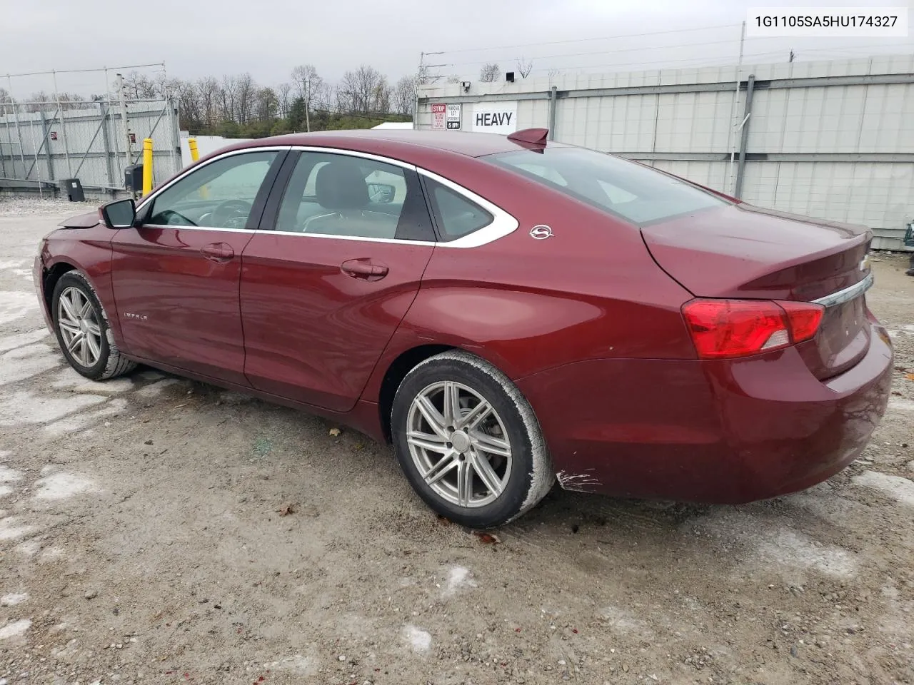 2017 Chevrolet Impala Lt VIN: 1G1105SA5HU174327 Lot: 79562974