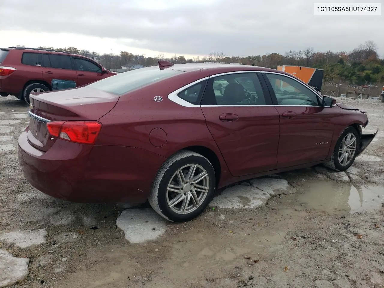 2017 Chevrolet Impala Lt VIN: 1G1105SA5HU174327 Lot: 79562974