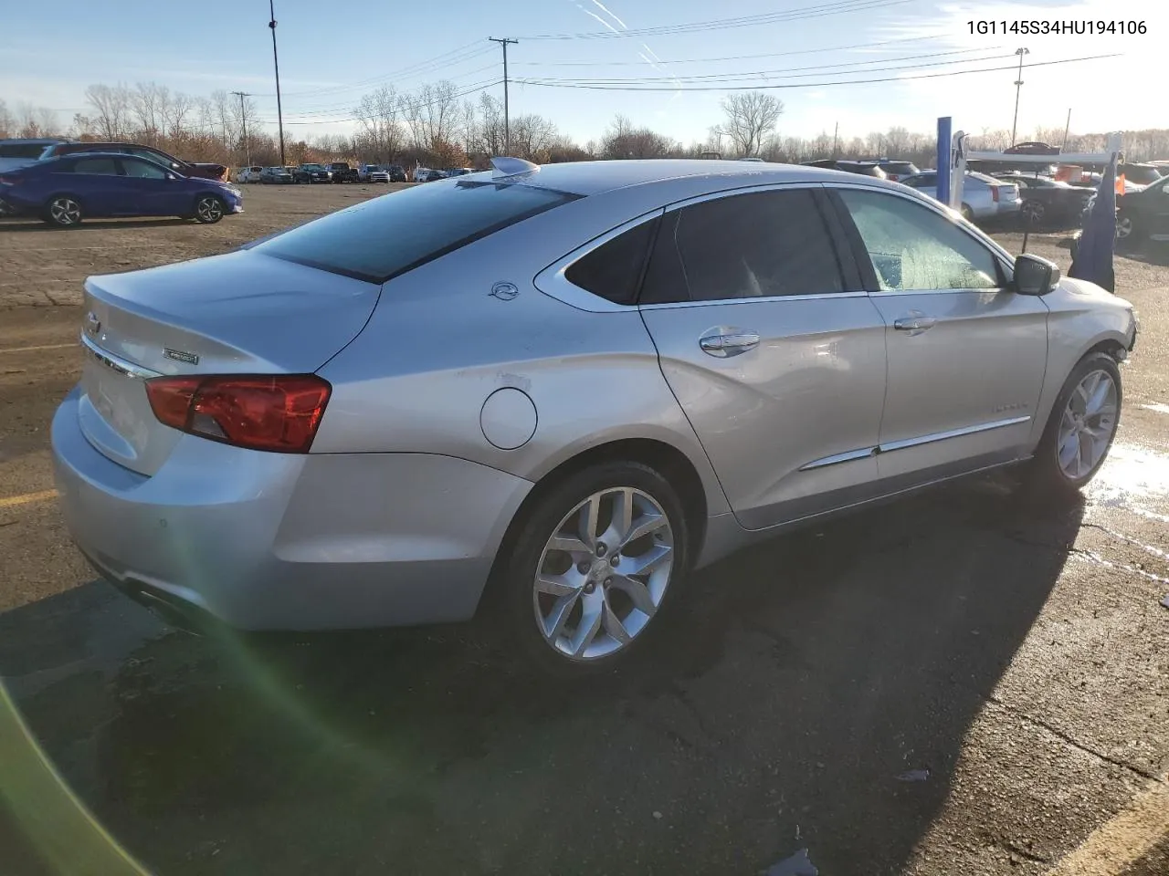 2017 Chevrolet Impala Premier VIN: 1G1145S34HU194106 Lot: 79566604